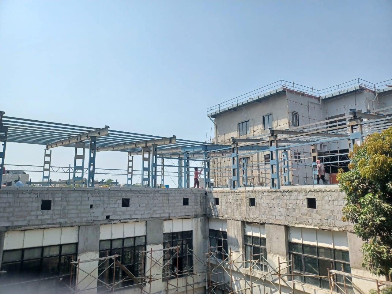 Extension of administrative building at SIES Campus, Nerul, Navi Mumbai